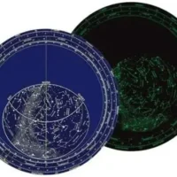 PLANISFERIO CELESTE LUMINESCENTE 29X29 CM
